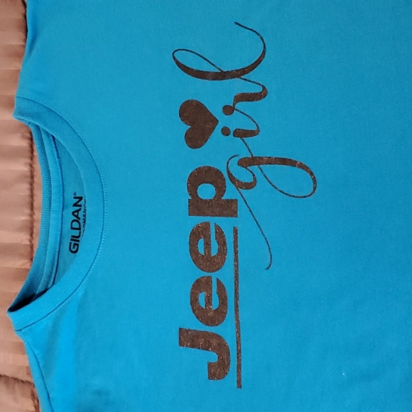 Jeep Girl T-Shirt, Blue and Black, Size small - Picture 6 of 8